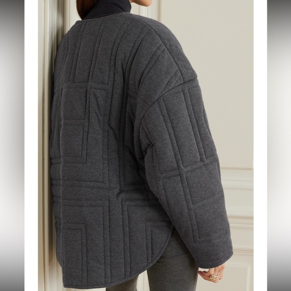 Toteme Quilted Jersey Jacket - Picture 4 of 7